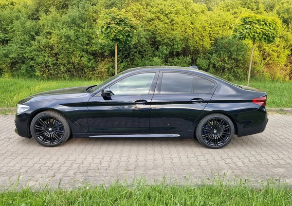 BMW Seria 5 cena 142900 przebieg: 125000, rok produkcji 2019 z Kcynia małe 596